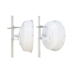 TX PRO TXP496530PB2 Antena direccional de alta resistencia Ganancia 30 dBi (4.9 -6.4 GHz) Plato hondo para mayor inmunidad al ruido Conectores N-Hembra Montaje incluido.