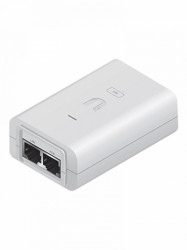 UBIQUITI UBI084009 UBIQUITI UPOEAF - Inyector PoE Gigabit para equipos Ubiquiti / 48 VDC / 0.32A / 802.3af / Color blanco