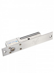 YLI 73008 YLI YB300 - Contrachapa electrica de perno para control de acceso / Salida NO / Retardo 3 6 y 9 segundos / Voltaje dual / Soporte de fijacion clave 74099