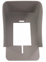 COMMAX cmx2260001 COMMAX RSDRC41CS - Cubierta metalica de proteccion contra el sol y lluvia compatible con frentes de calle DRC4Y y DRC40K y paquete cmx2390001