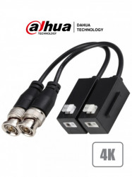 DAHUA DAC445001 DAHUA PFM8004K - Par de Transceptores Pasivos 4K (8 Megapixeles) / 6 MP/ 4 MP/ HDCVI/TVI/AHD/CVBS/ Distancia HDCVI: 4M/6M/4K: max.200m 1080P: max.250m 720P: max.400m