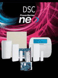 DSC NEO-RF-LCD-3G SB- Paquete SERIE NEO 32 Zonas Inalámbricas / Comunicador Dual TL2803GE / Panel HS2032 / Teclado RF Iconos HS2LCDRF9N/ 2 Contactos Inalámbricos PG9303/ 1 PIR Inalámbrico PG9914 / Transformador PTC1640U/ Gabinete GMX003. Sin Batería