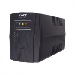 EPCOM POWERLINE EPU850L UPS de 850VA/510W / Topologia Linea Interactiva / Entrada y Salida 120 Vca / Regulador de Voltaje AVR 80-150 Vca / Clavija NEMA 5-15P / 4 Tomas NEMA 5-15R