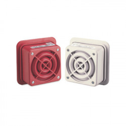 FEDERAL SIGNAL INDUSTRIAL AM5025R Altavoz de megafonia AudioMaster 2 W 25 Vrms altavoz reentrante UL Fire rojo