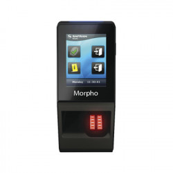 IDEMIA (MORPHO) 293-6786-60 Lector de Huellas Serie Sigma lite (plus) con lector Mifare PoE IP65 aprobado por FBI