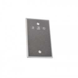 RAWELT TR-0420 Tapa ciega de aluminio para Condulet tipo RR a prueba de intemperie.