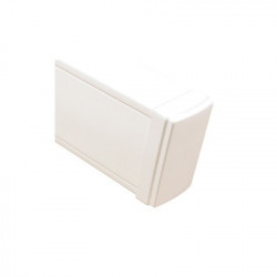 THORSMAN TEK-100-F Tapa final en color blanco de PVC auto extinguible para canaleta TEK100 (5591-02001)