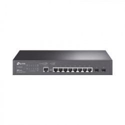 TP-LINK TL-SG3210 Switch JetStream SDN Administrable 8 puertos 10/100/1000 Mbps 2 puertos SFP administracion centralizada OMADA SDN