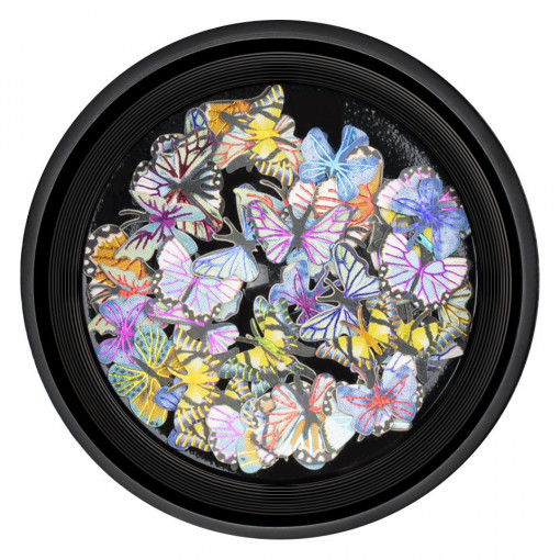 Poze Decoratiuni Unghii Nail Art Butterfly Touch, LUXORISE