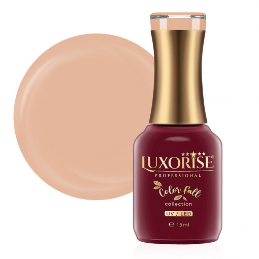 Oja Semipermanenta Colour Fall Collection Maple Syrup, LUXORISE, 15ml
