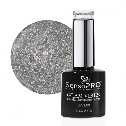 Oja Semipermanenta Glam Vibes SensoPRO Milano #26 Flash Fest, 10ml