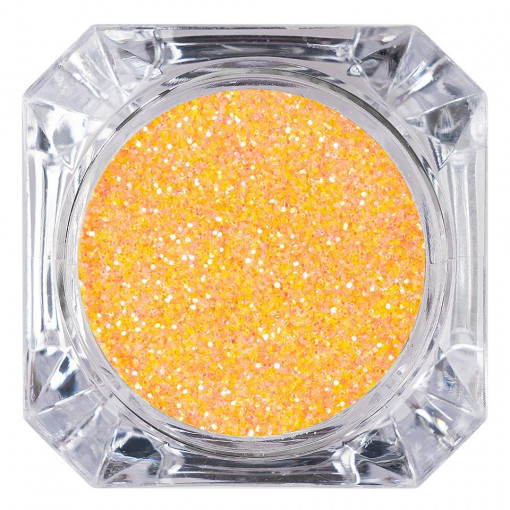 Sclipici Glitter Unghii Pulbere Orange #17, LUXORISE