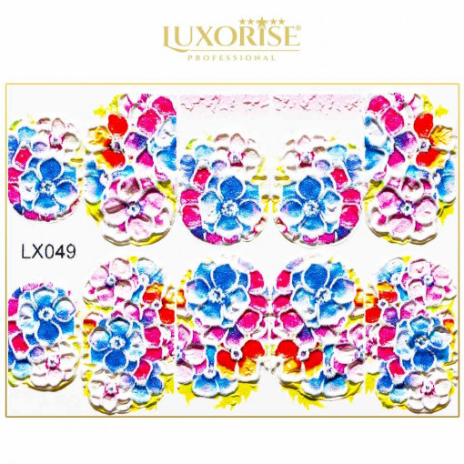 Tatuaj 3D Unghii LUXORISE LX049- Artistry