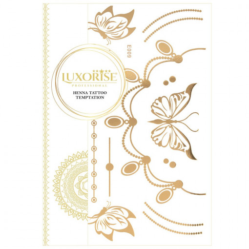 Tatuaj Temporar LUXORISE Gold Edition E009