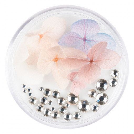 Flori Uscate Unghii cu cristale - Floral Fairytale #09 LUXORISE