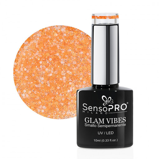 Oja Semipermanenta Glam Vibes SensoPRO Milano #02 Maize Princess, 10ml