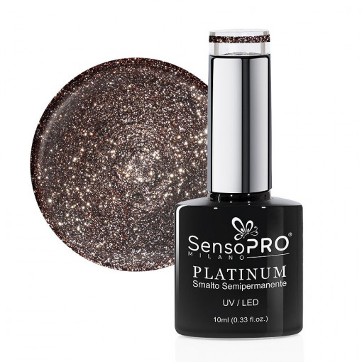 Oja Semipermanenta Platinum SensoPRO Milano #17 Old Rose Gold 10ml