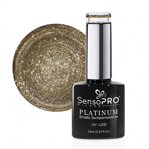 Oja Semipermanenta Platinum SensoPRO Milano #23 Golden Petals 10ml