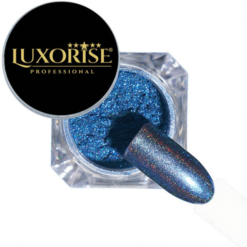 Pigment Holografic Unghii LUXORISE #114 cu aplicator
