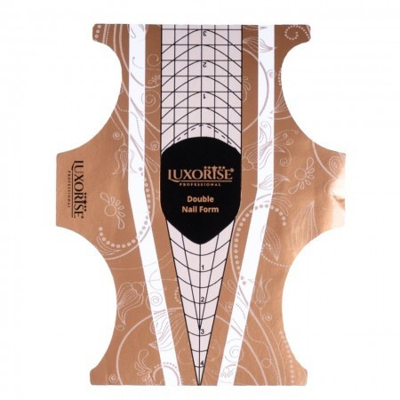 Sabloane Constructie Unghii Gel LUXORISE, Clasic Stiletto, 50 buc