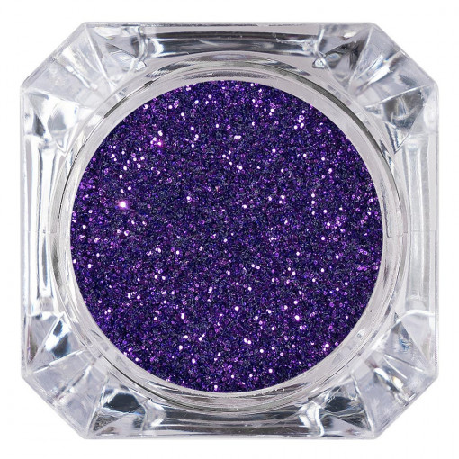 Sclipici Unghii Pulbere LUXORISE, Ultra Violet Glitter