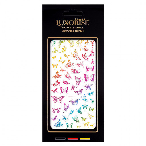 Sticker Unghii Butterfly DP2013, LUXORISE