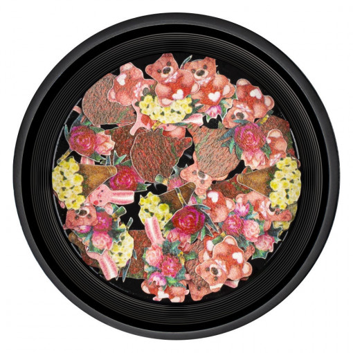 Decoratiuni Unghii Nail Art Love Jar, LUXORISE