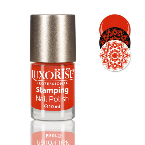 Oja Stampila Unghii Artist LUXORISE, Scarlet Red #05