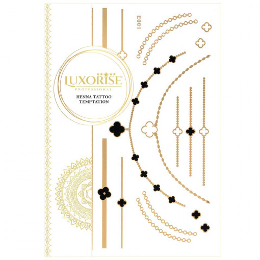 Tatuaj Temporar LUXORISE Gold Edition E001