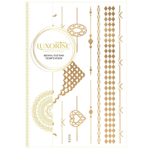 Tatuaj Temporar LUXORISE Gold Edition E010
