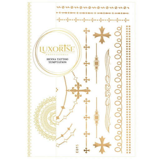 Tatuaj Temporar LUXORISE Gold Edition E015