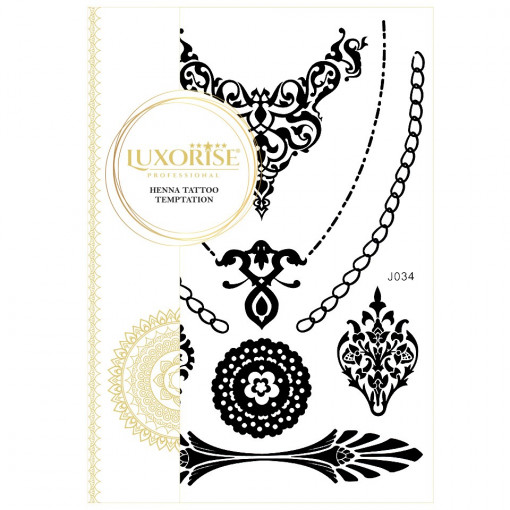 Tatuaj Temporar LUXORISE Queen's Jewelry J034