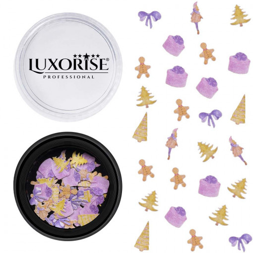 Decoratiune Unghii LUXORISE Christmas Delights #20