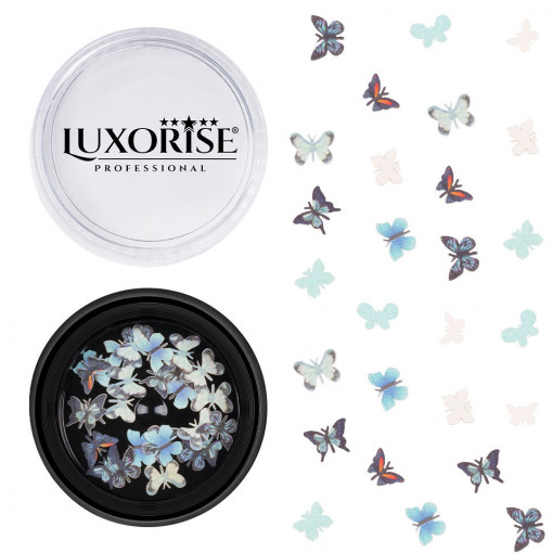 Decoratiuni Unghii Nail Art Butterfly View, LUXORISE