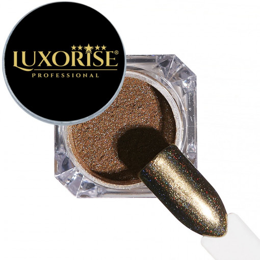 Pigment Holografic Unghii LUXORISE #45 cu aplicator
