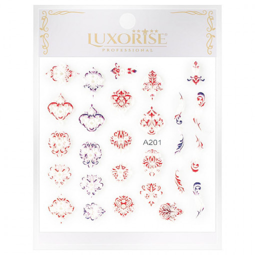 Sticker 3D Unghii Artistry A201, LUXORISE