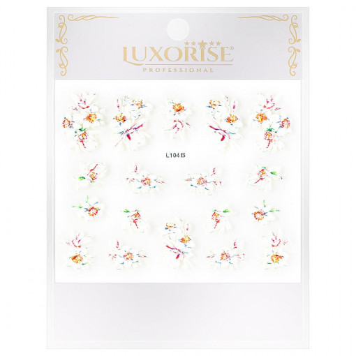 Sticker 3D Unghii Artistry L104B, LUXORISE