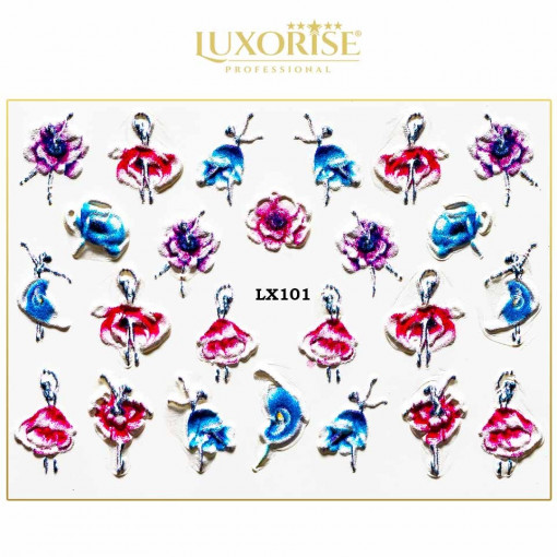 Tatuaj 3D Unghii LUXORISE LX101 - Adventure