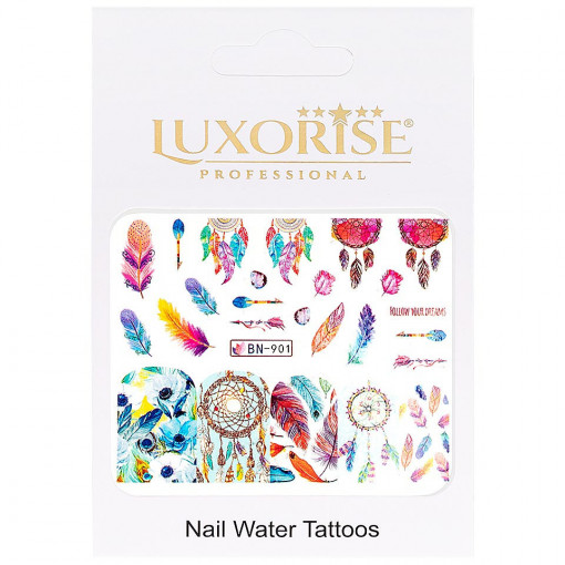 Tatuaj unghii Dream Catcher BN-901, LUXORISE
