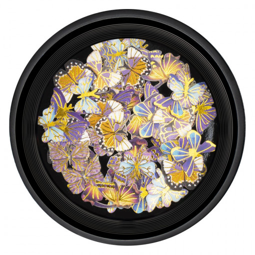 Decoratiuni Unghii Nail Art Butterfly Sunset, LUXORISE