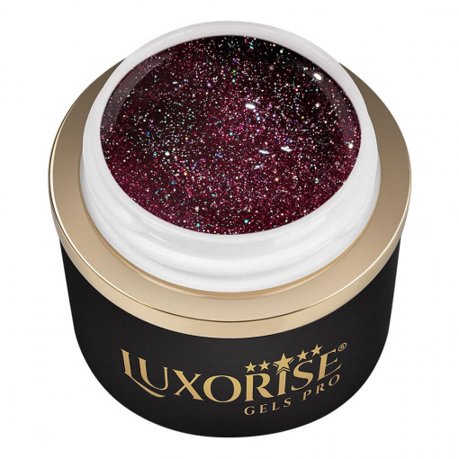 Disco Spider Gel French Cognac - Dark Fuchsia, LUXORISE, 5ml