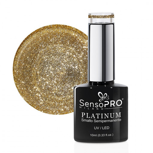 Oja Semipermanenta Platinum SensoPRO Milano #12 Calypso Diamonds 10ml