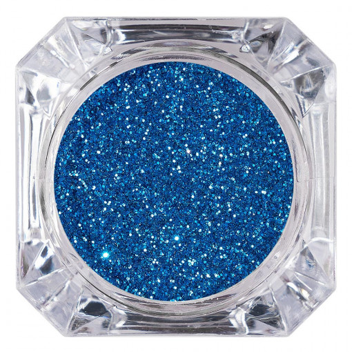 Sclipici Glitter Unghii Pulbere Albastru #14, LUXORISE