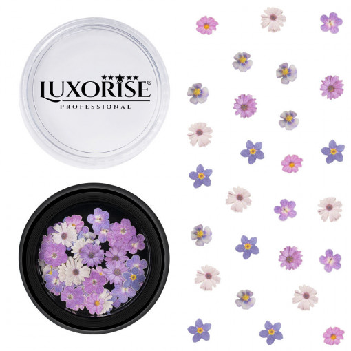 Decoratiuni Unghii Nail Art Electric Flowers, LUXORISE