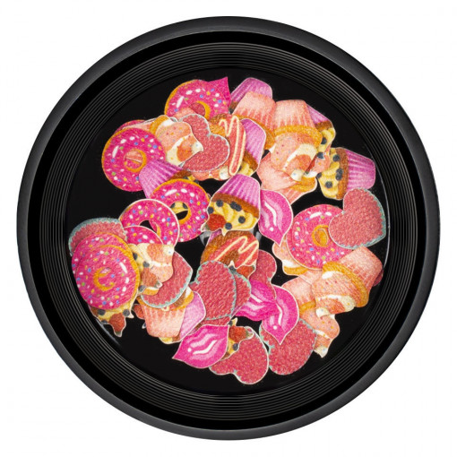 Decoratiuni Unghii Nail Art Love Cake, LUXORISE