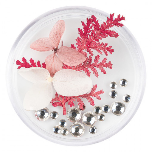 Flori Uscate Unghii cu cristale - Floral Fairytale #17 LUXORISE