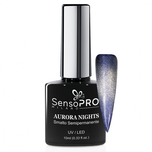 Oja Semipermanenta Aurora Nights SensoPRO 10ml - 08 Iceland Glare