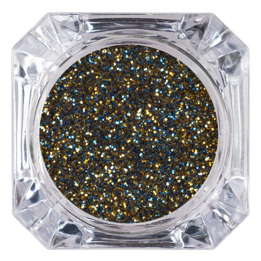 Sclipici Unghii Pulbere LUXORISE, Confetti Ice Glitter
