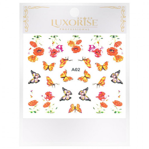 Sticker 3D Unghii Artistry A02, LUXORISE