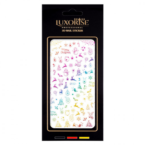Sticker Unghii Winter Dance SP201, LUXORISE